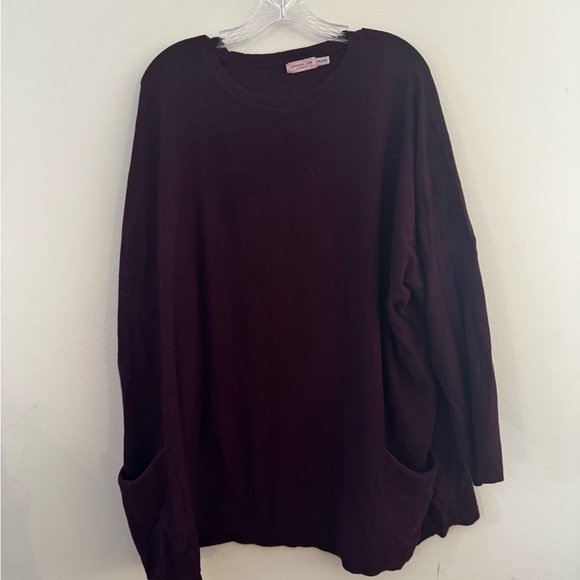Chic Soul Deep Plum Long Sleeve Tunic - Picture 1 of 4